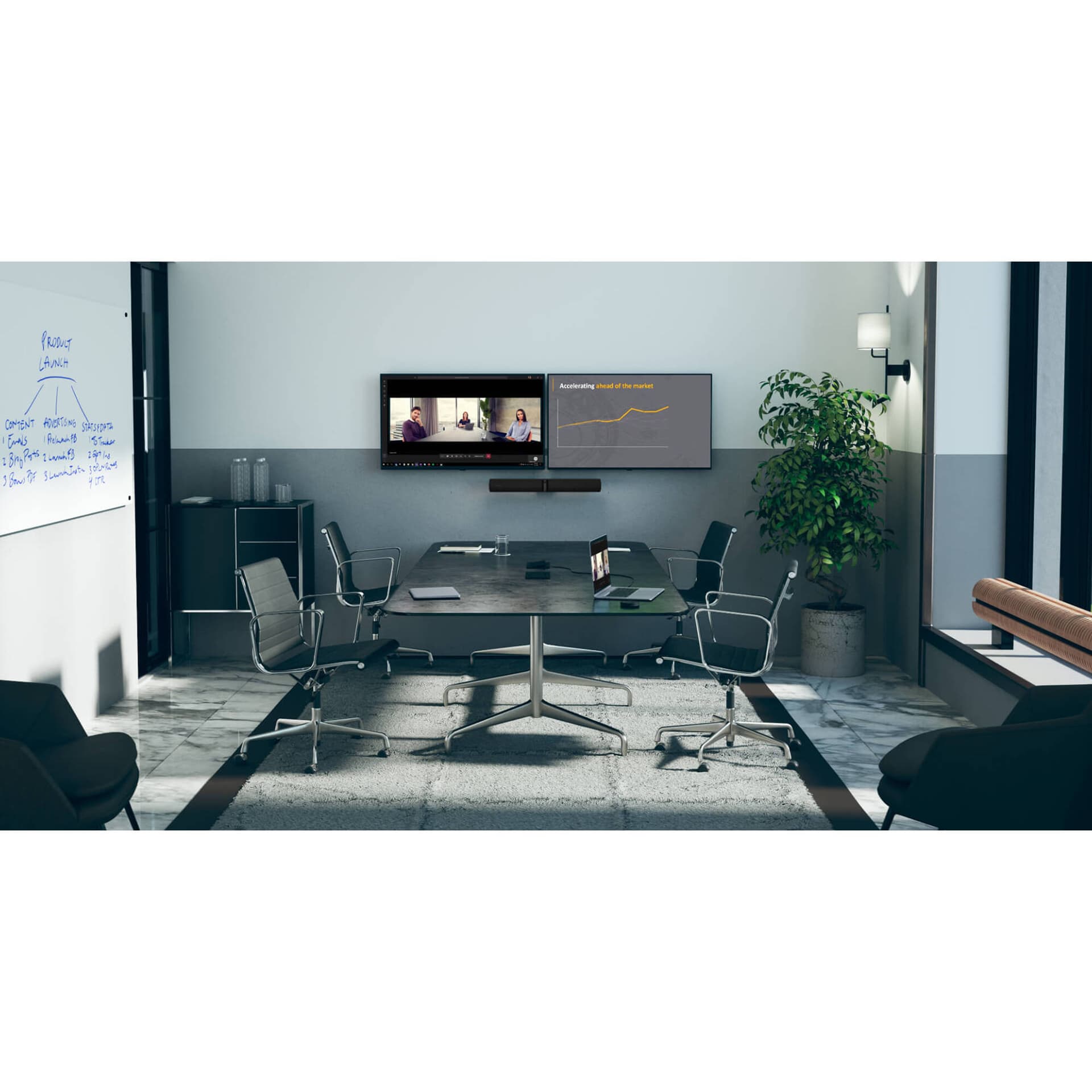 Jabra Panacast 50 R-S MS P50 conference room video system for Microsoft Teams collaboration