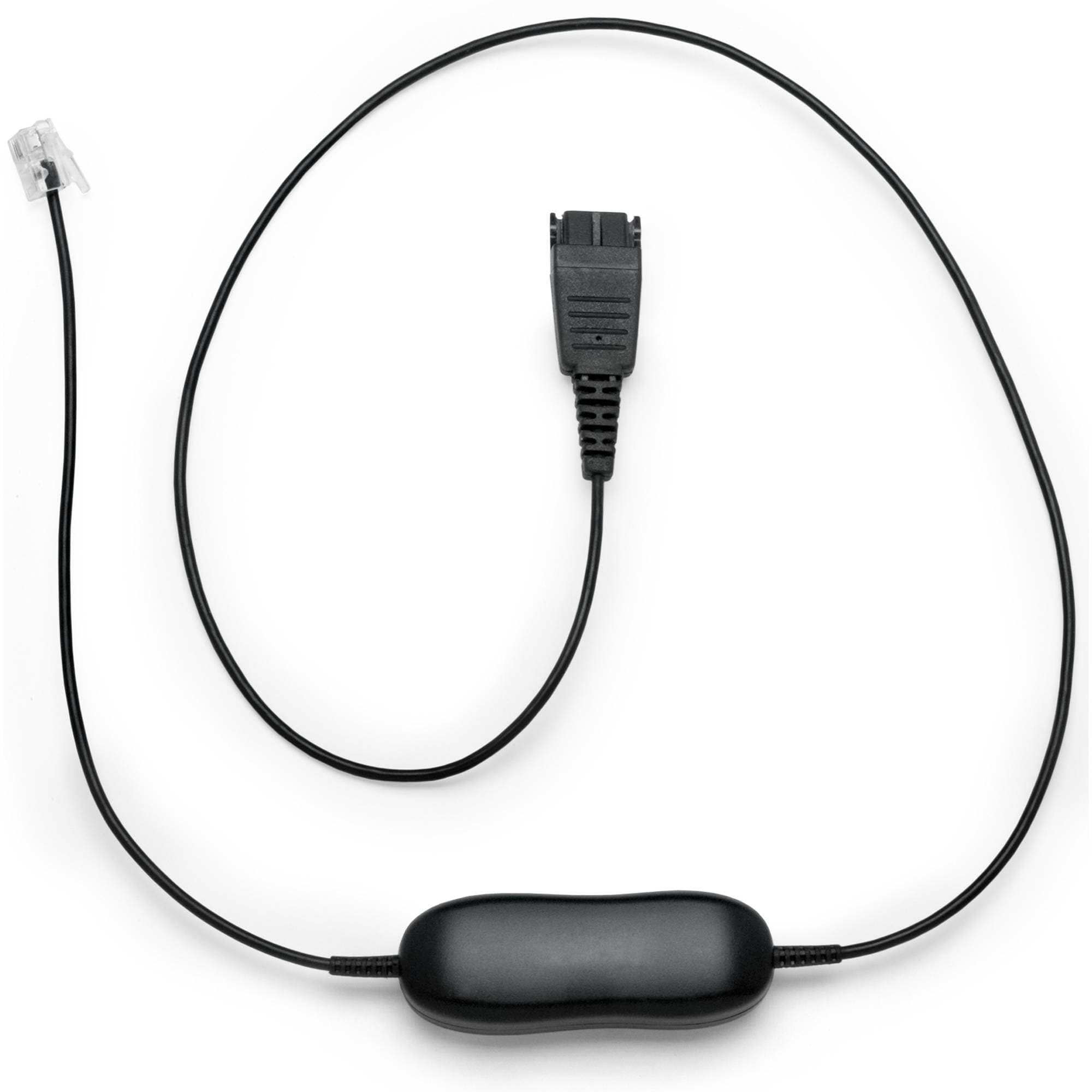 GN1216 Avaya Cord Straight Jabra 2.5 mm Plug | Specialty Cable