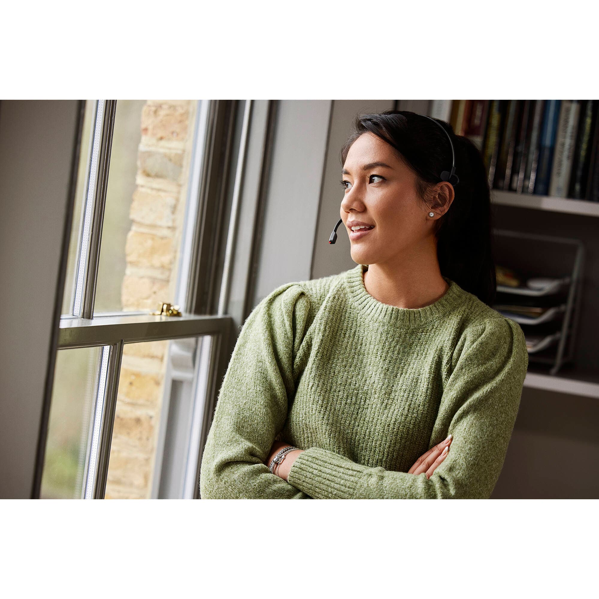 Jabra Engage 55 Mono wireless headset with USB-C connection for Microsoft Teams