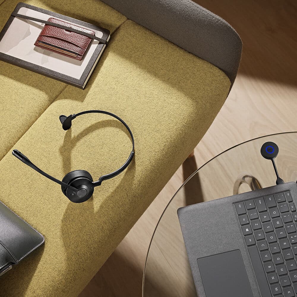 Jabra Engage 55 Mono wireless headset with USB-C connection for Microsoft Teams