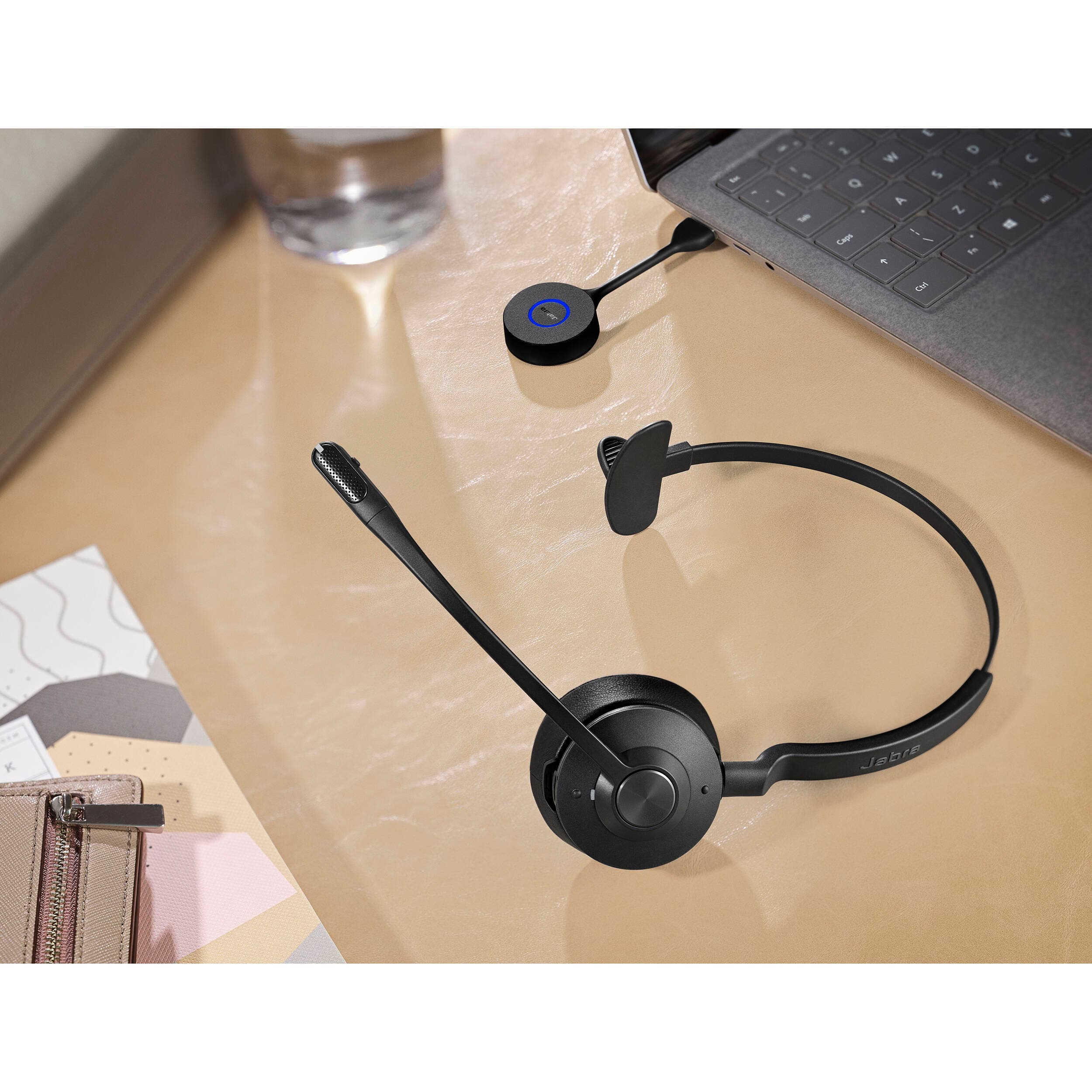 Jabra Engage 55 Mono wireless headset with USB-C stand for Microsoft Teams