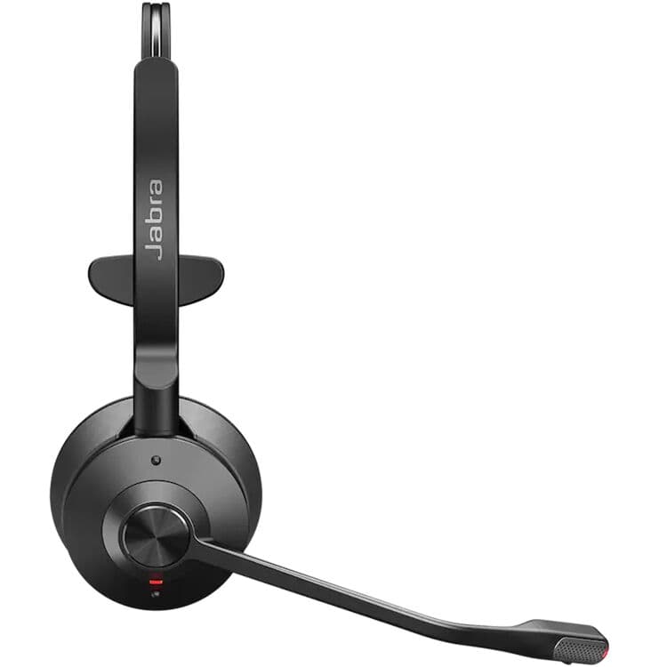 Jabra Engage 55 SE mono wireless headset with Link 400C USB-C adapter for UC calling