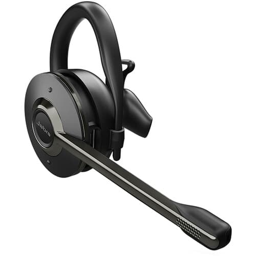 Jabra Engage 65 SE Convertible wireless headset in black, convertible single-ear design