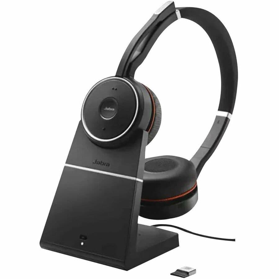 Jabra Evolve 75 SE Link380A MS Stereo Stand | Wireless UC Headset