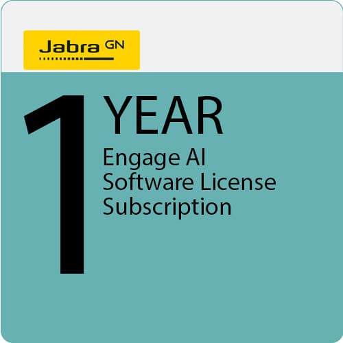 Jabra Engage AI 1-Year License, Monthly Per User | Enterprise