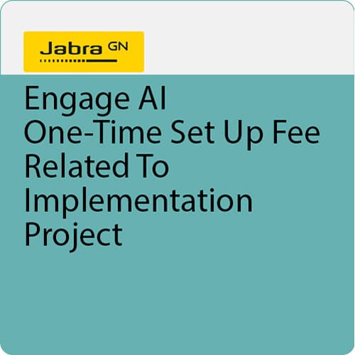 Jabra Engage AI Setup Fee 14501-31 | Deployment Services, Implementation