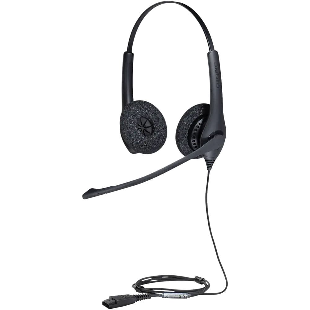 Jabra BIZ 1500 Duo QD GSA Wired Headset | Office, Quick Disconnect