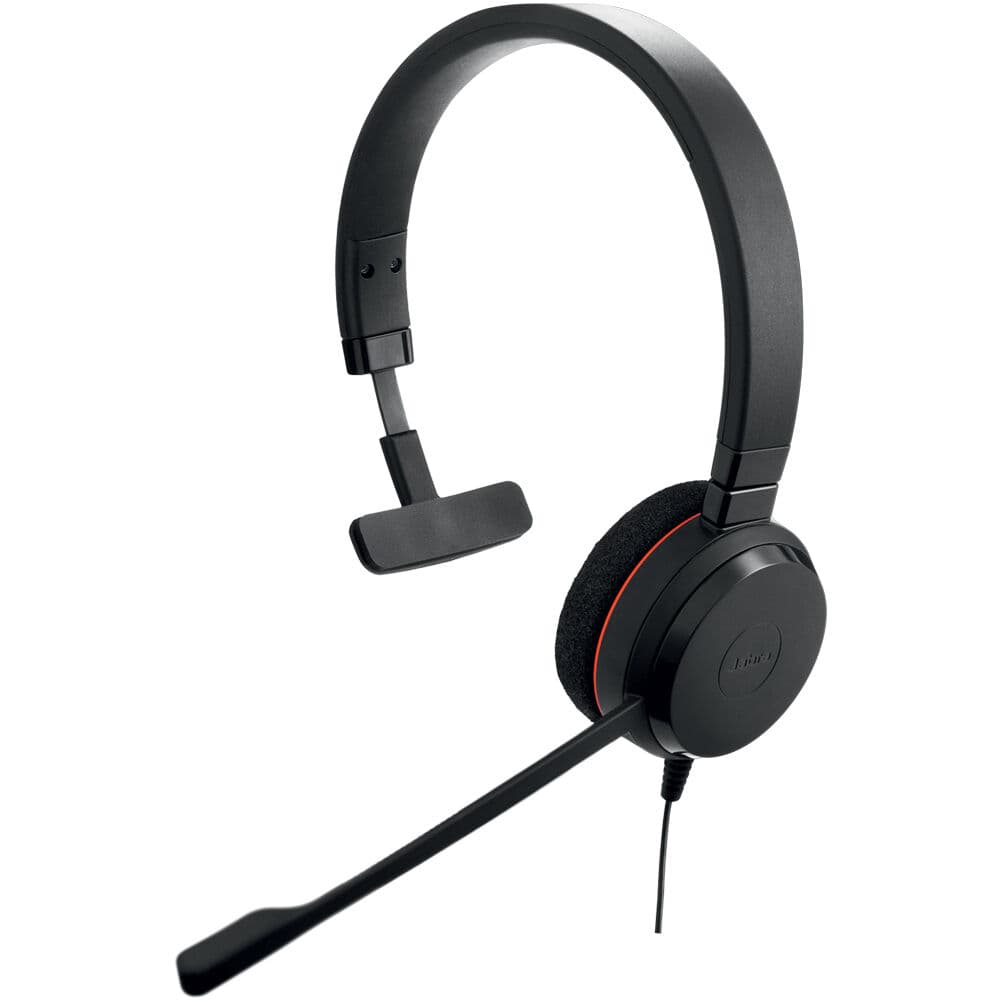 Jabra Evolve 20 GSA Mono MS Wired Headset | USB, UC, Mono